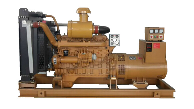 海伦上柴250kw大型柴油二手发电机组